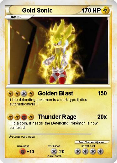 Pokemon Gold Sonic