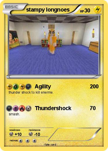 Pokemon stampy longnoes