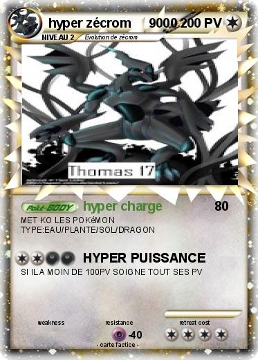 Pokemon hyper zécrom     9000
