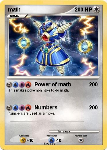 Pokemon math