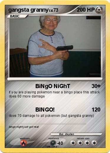 Pokemon gangsta granny