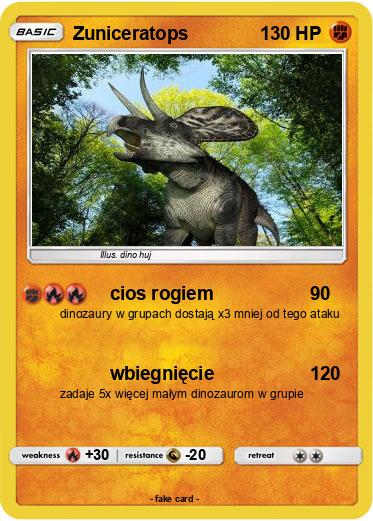 Pokemon Zuniceratops