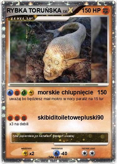 Pokemon RYBKA TORUŃSKA