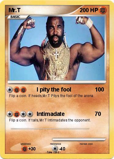Pokemon Mr.T