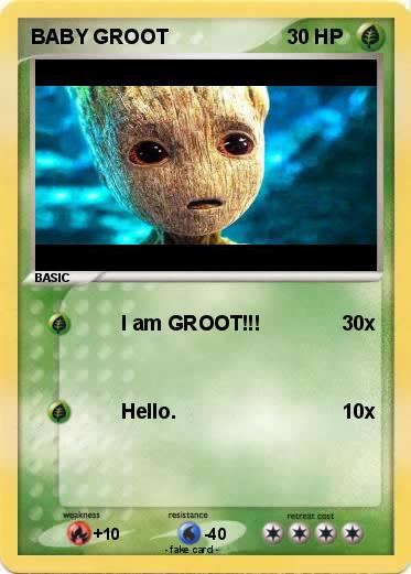 Pokemon BABY GROOT