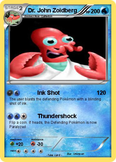 Pokemon Dr. John Zoidberg