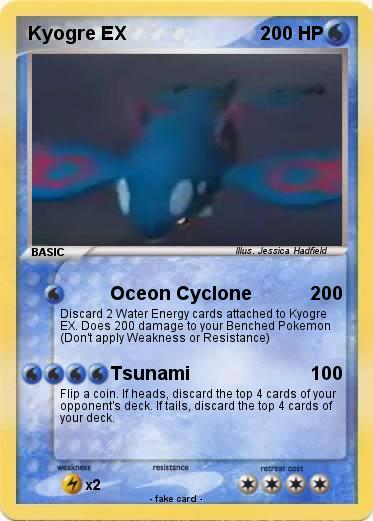 Pokemon Kyogre EX
