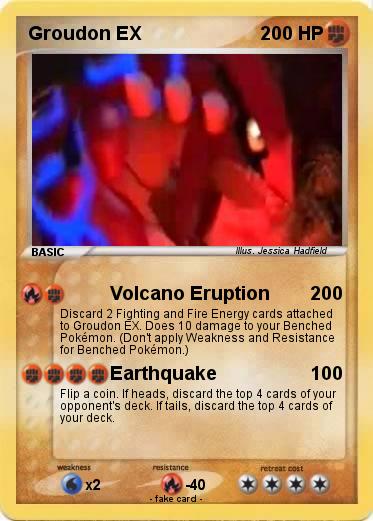 Pokemon Groudon EX