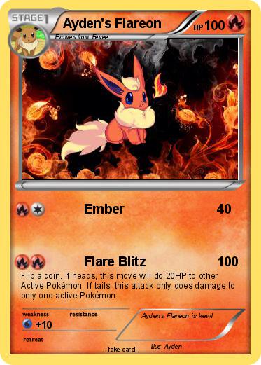 Pokemon Ayden's Flareon
