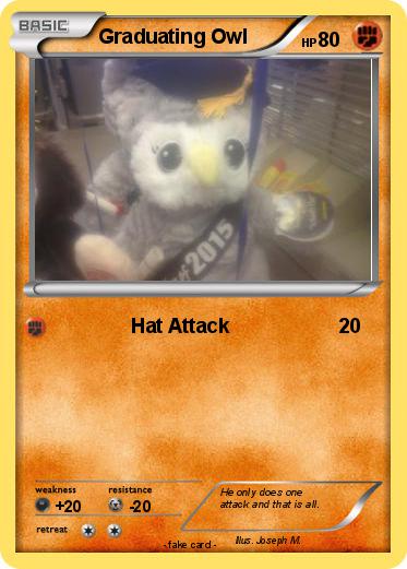 Pokemon Graduating Owl