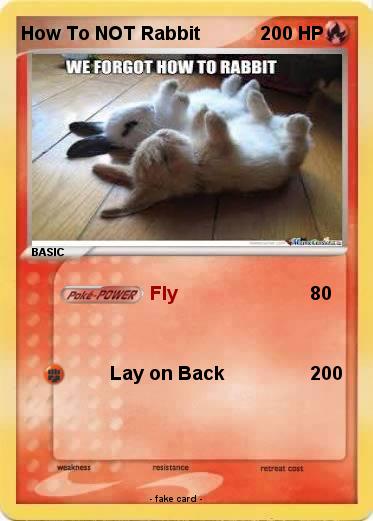 Pokemon How To NOT Rabbit