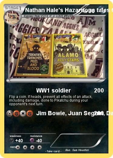 Pokemon Nathan Hale's Hazardous tales 6 and 4