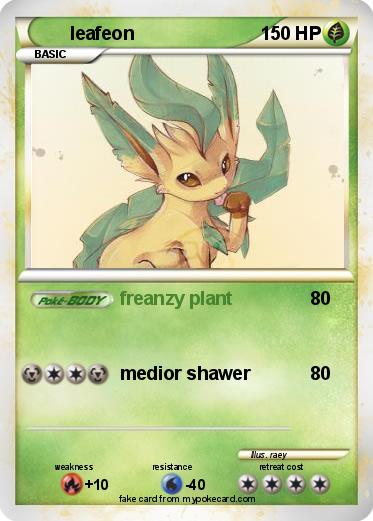 Pokemon leafeon