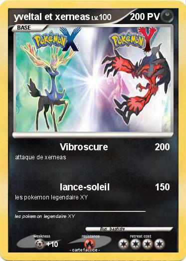 Pokemon yveltal et xerneas