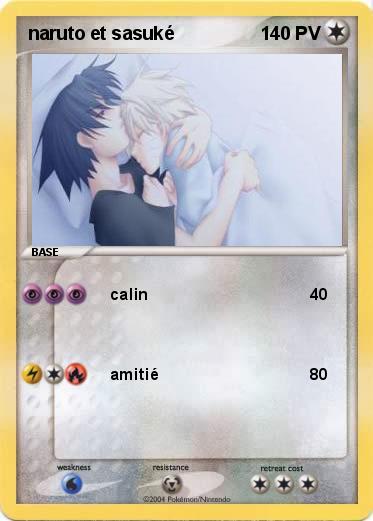 Pokemon naruto et sasuké