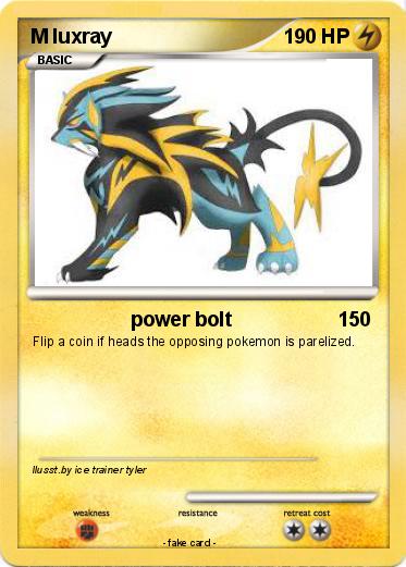 Pokemon M luxray