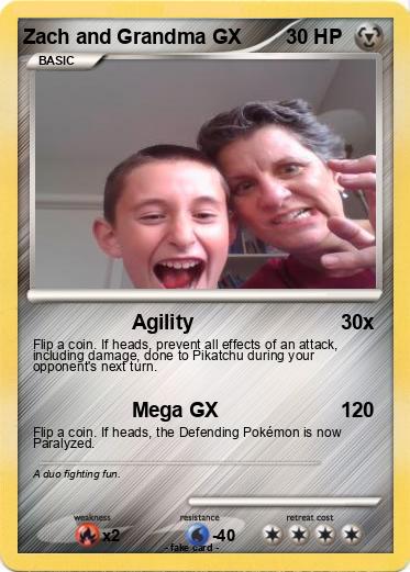 Pokemon Zach and Grandma GX