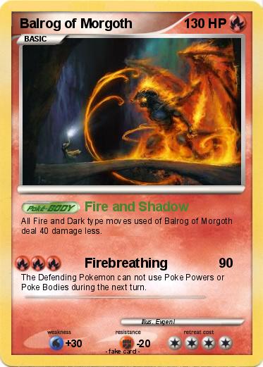 Pokemon Balrog of Morgoth