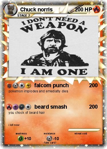 Pokemon Chuck norris