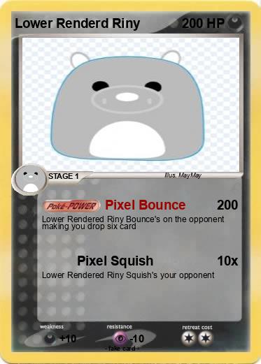 Pokemon Lower Renderd Riny