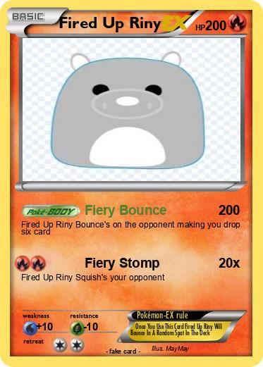 Pokemon Fired Up Riny