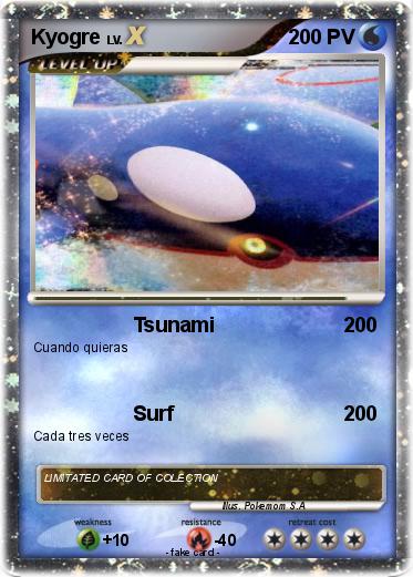 Pokemon Kyogre