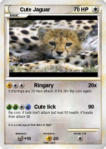 Pokemon Cute Jaguar