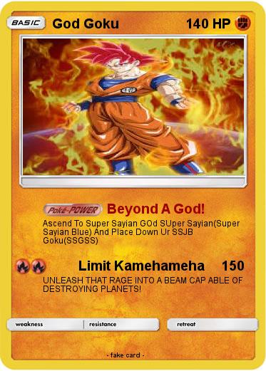 Pokemon God Goku