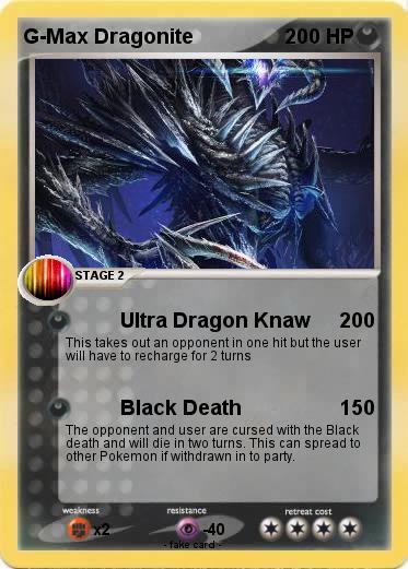 Pokemon G-Max Dragonite