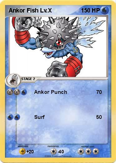Pokemon Ankor Fish Lv.X