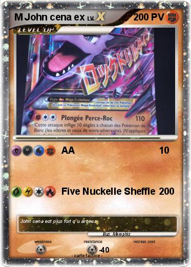 Pokemon M John cena ex