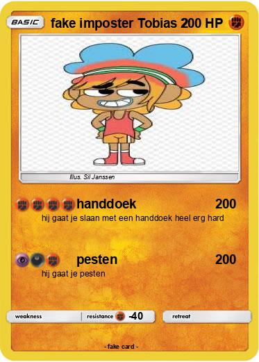 Pokemon fake imposter Tobias 2