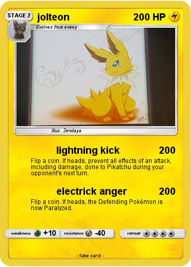 Pokemon jolteon