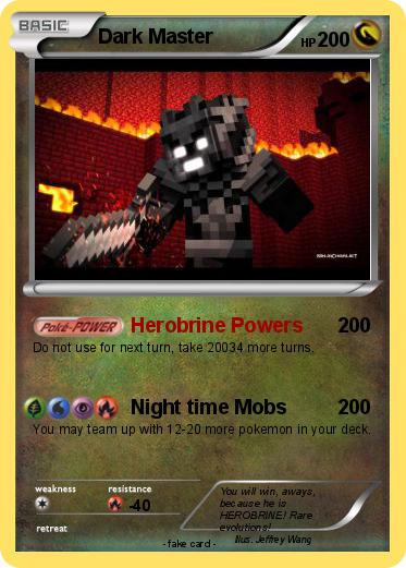 Pokemon Dark Master