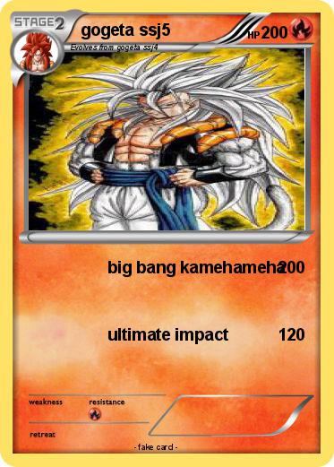 Pokemon gogeta ssj5