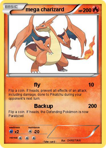 Pokemon mega charizard