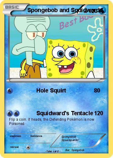 Pokemon Spongebob and Squidward