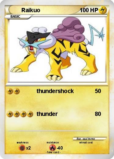 Pokemon Raikuo
