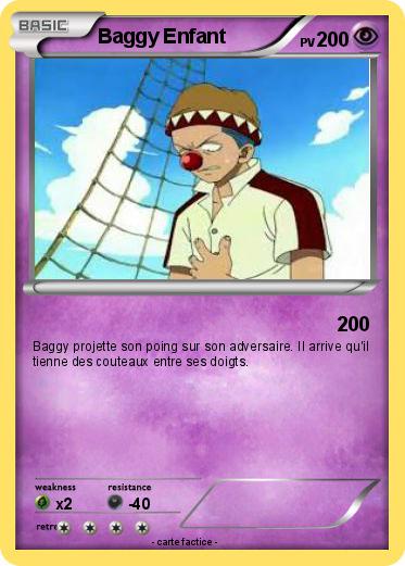 Pokemon Baggy Enfant