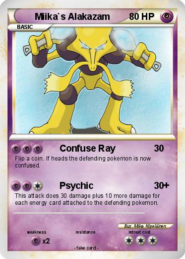 Pokemon Miika`s Alakazam