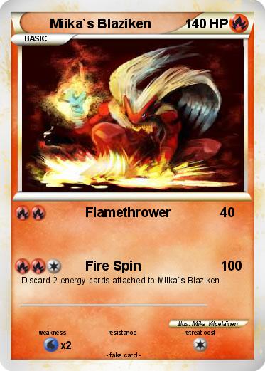 Pokemon Miika`s Blaziken