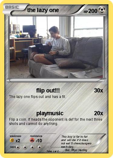 Pokemon the lazy one