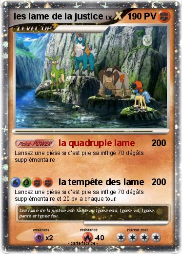 Pokemon les lame de la justice