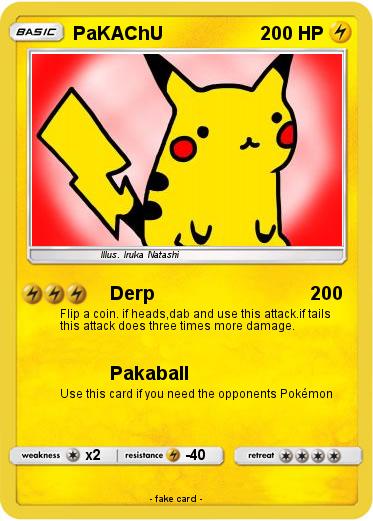 Pokemon PaKAChU