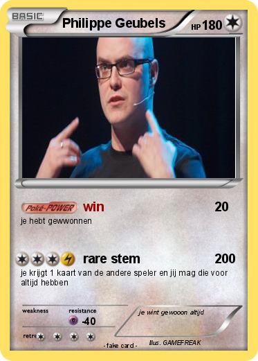 Pokemon Philippe Geubels