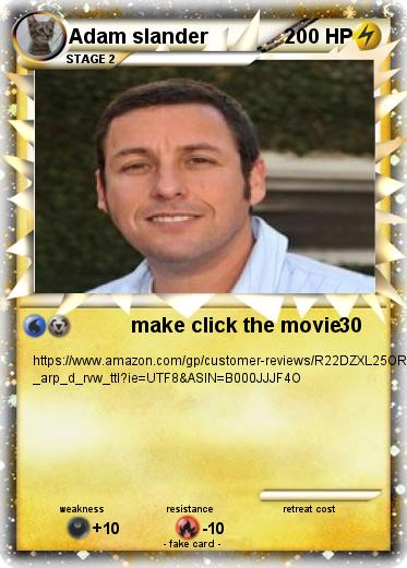 Pokemon Adam slander