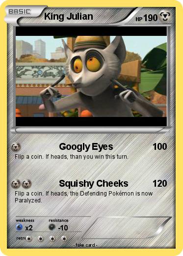 Pokemon King Julian
