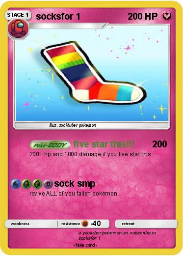 Pokemon socksfor 1