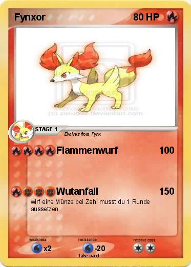 Pokemon Fynxor