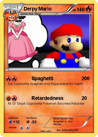 Pokemon Derpy Mario